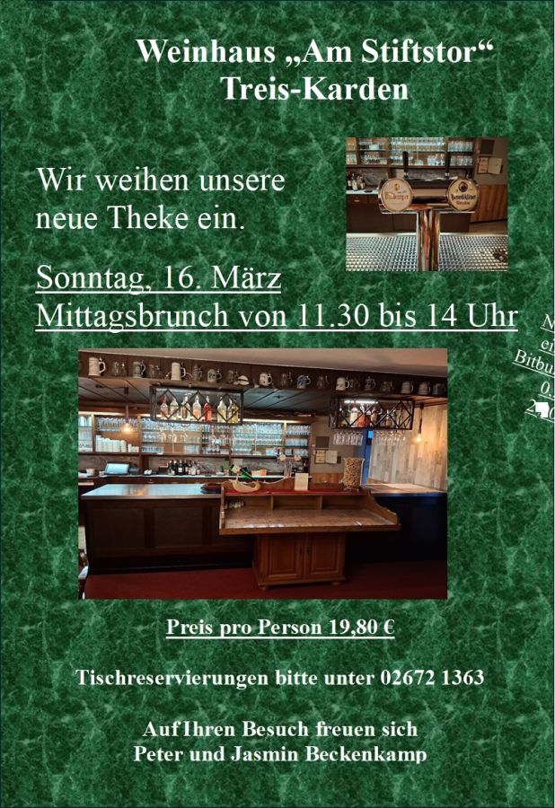 Theke-Brunch Brunch